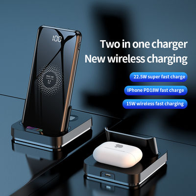 Black Samsung Fast Charge Pad di ricarica wireless, 10000mah Power Bank 15w