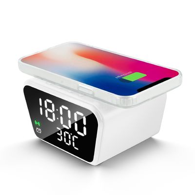 Stazione di ricarica wireless Fast Qi ABS di Apple lunghezza 120 mm con allarme