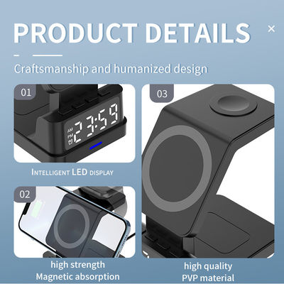 Fast Mobile Qi Stand di ricarica wireless 15W 3 in 1 per il telefono watch