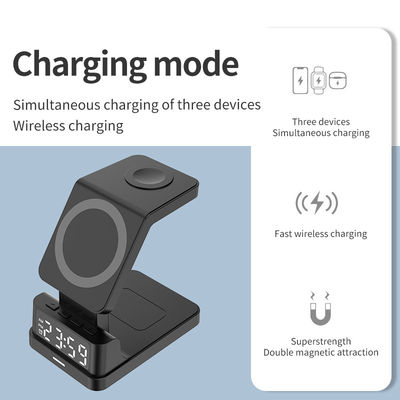 Fast Mobile Qi Stand di ricarica wireless 15W 3 in 1 per il telefono watch