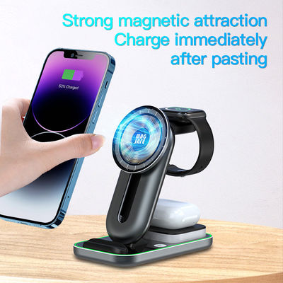 Dock del caricabatterie wireless Qi magnetico