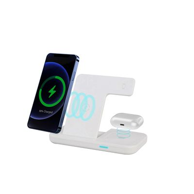 Protezione da sovra tensione Stazione di ricarica wireless Qi Stand certificato CE