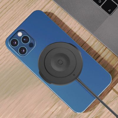 Stazione di ricarica senza fili magnetica ABS Distanza di ricarica 8 mm Uso dell'orologio
