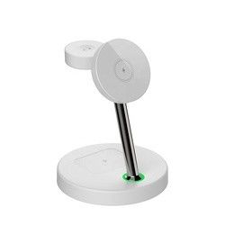 Caricabatterie senza fili multifunzione magnetica 3 in 1