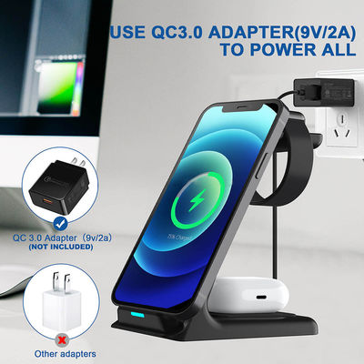 Carica veloce 10w Stand di ricarica wireless