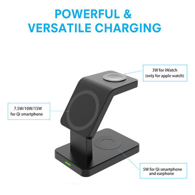 Carica veloce 10w Stand di ricarica wireless