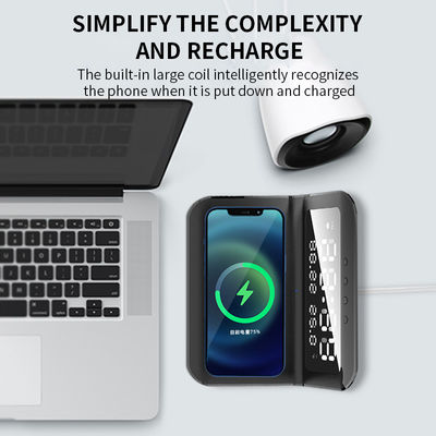 Modalità di sospensione Qi Wireless Charger Clock