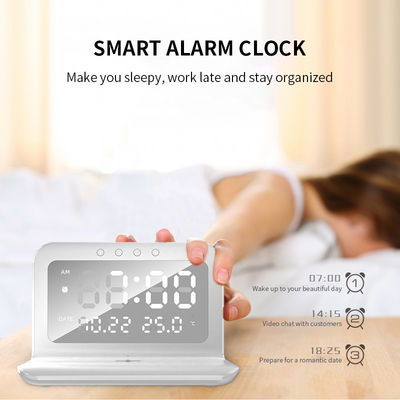 Modalità di sospensione Qi Wireless Charger Clock