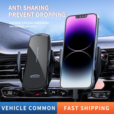 Ricarica wireless Qi Porta telefono auto, caricabatterie Qi Monte auto 97g
