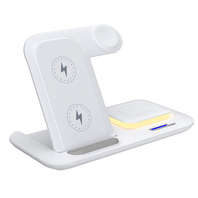 Sosta di ricarica senza fili pieghevole a LED compatibile, Sosta di ricarica magnetica 15W