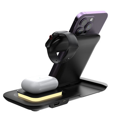 Comodo Qi Wireless Charger Dock 15W 5 in 1 Stazione di ricarica multifunzionale